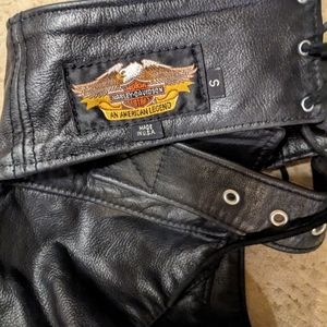 Harley Davidson leather chaps